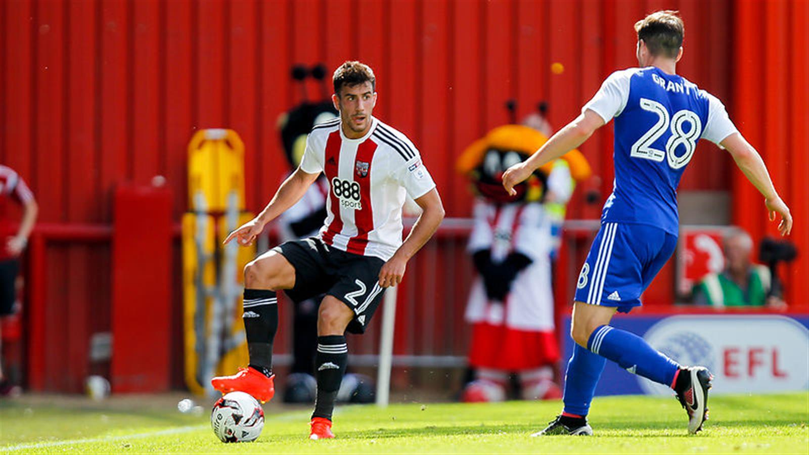 It’s “good to get back to Griffin Park” for Maxime Colin