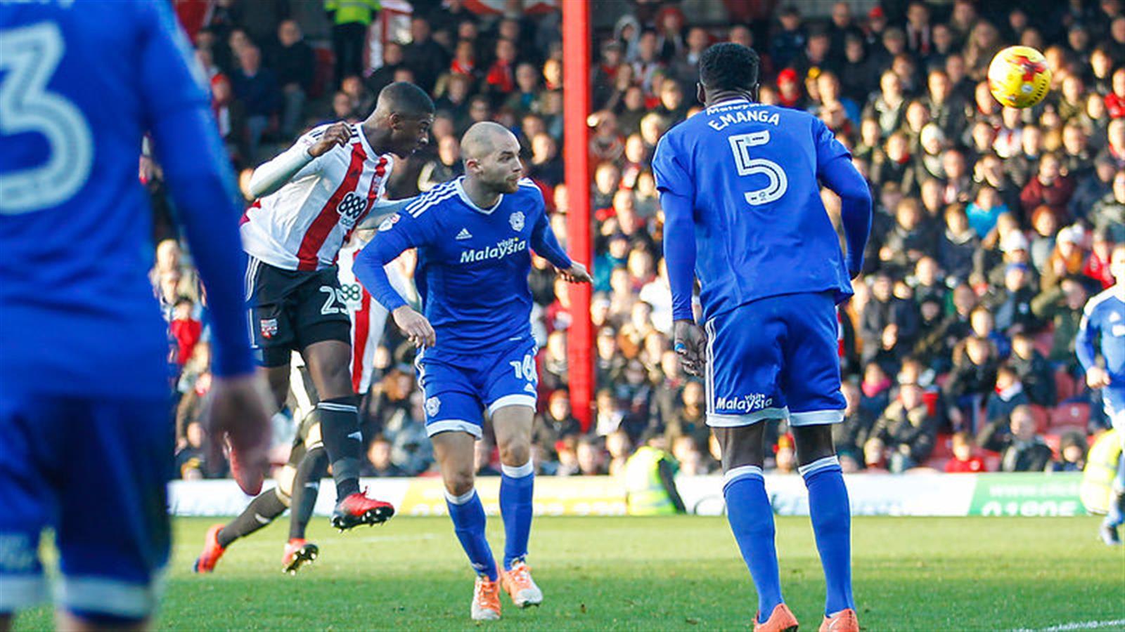 Brentford v Cardiff City pictures