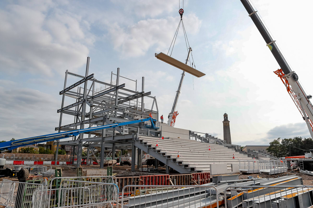 A close-up look at our new stadium