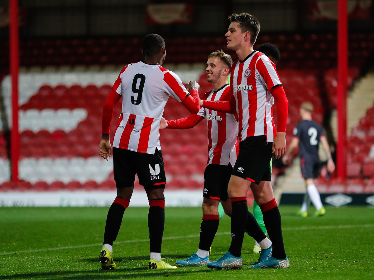 Brentford B in action today