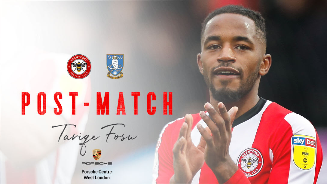 Tariqe Fosu talks scoring his first Bees goal in Owls victory