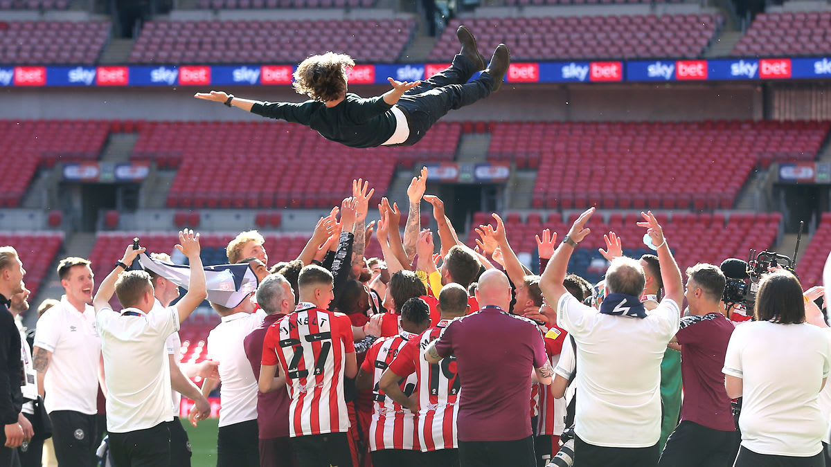 A feature interview with Thomas Frank on Sky Sports