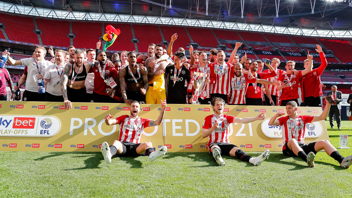 Brentford win Screwfix Moment of the Month for May