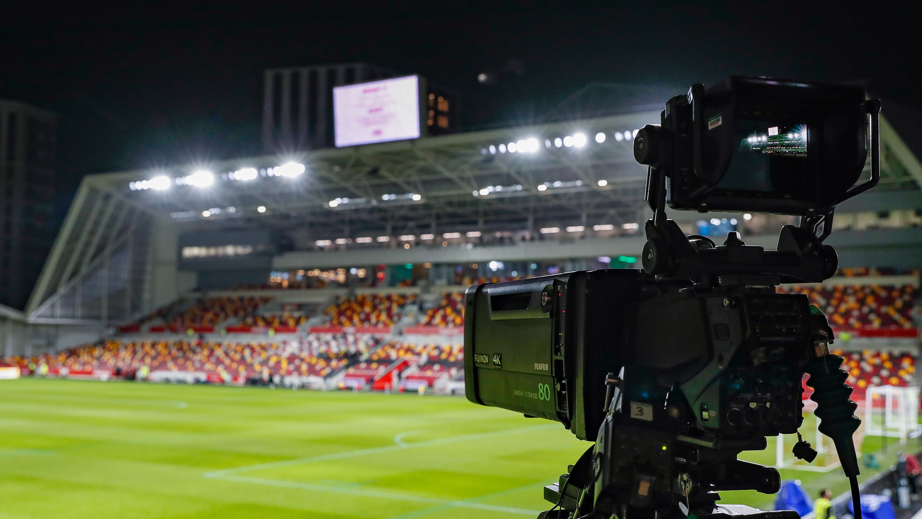 Gtech Community Stadium TV camera
