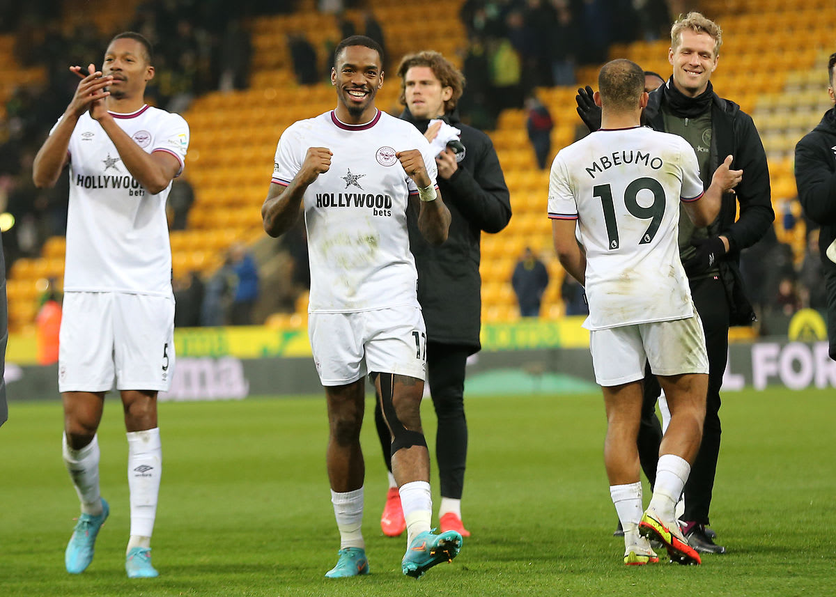 Reaction: Ivan Toney on Norwich City hat-trick