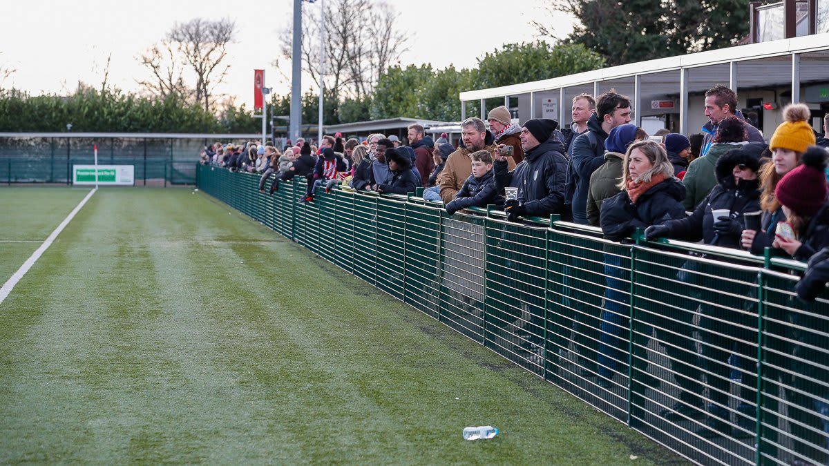 Women's team shine as attendance record is smashed