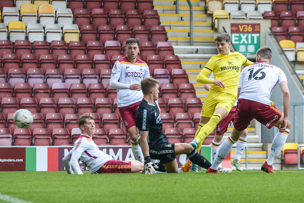 Bradford City v Brentford B Gallery