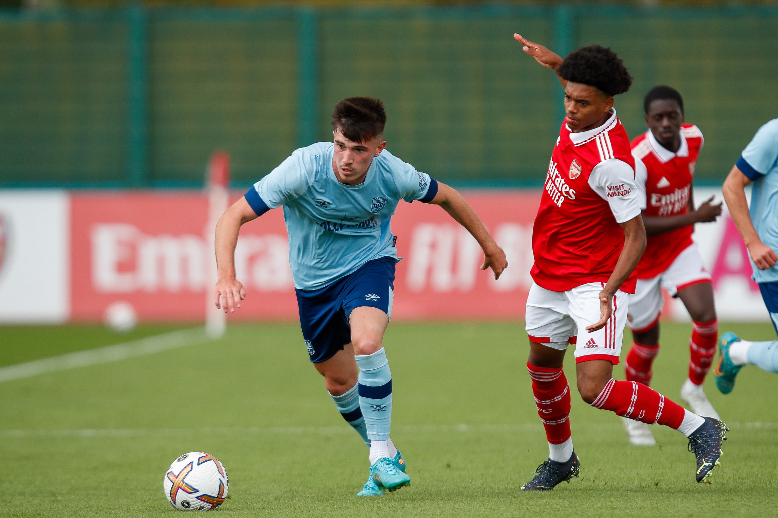 A selection of B Team players featured for the First Team earlier this week at Arsenal