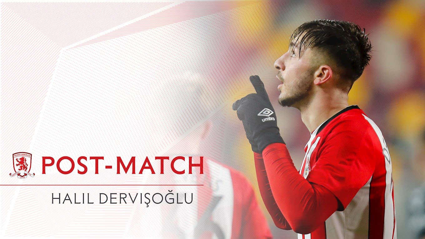 DERVIŞOĞLU: "I am happy to be back, it's nice to score"