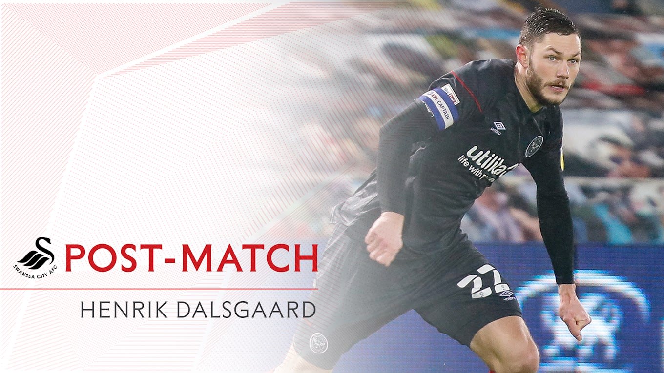 Dalsgaard: "I think we were unlucky not to win"