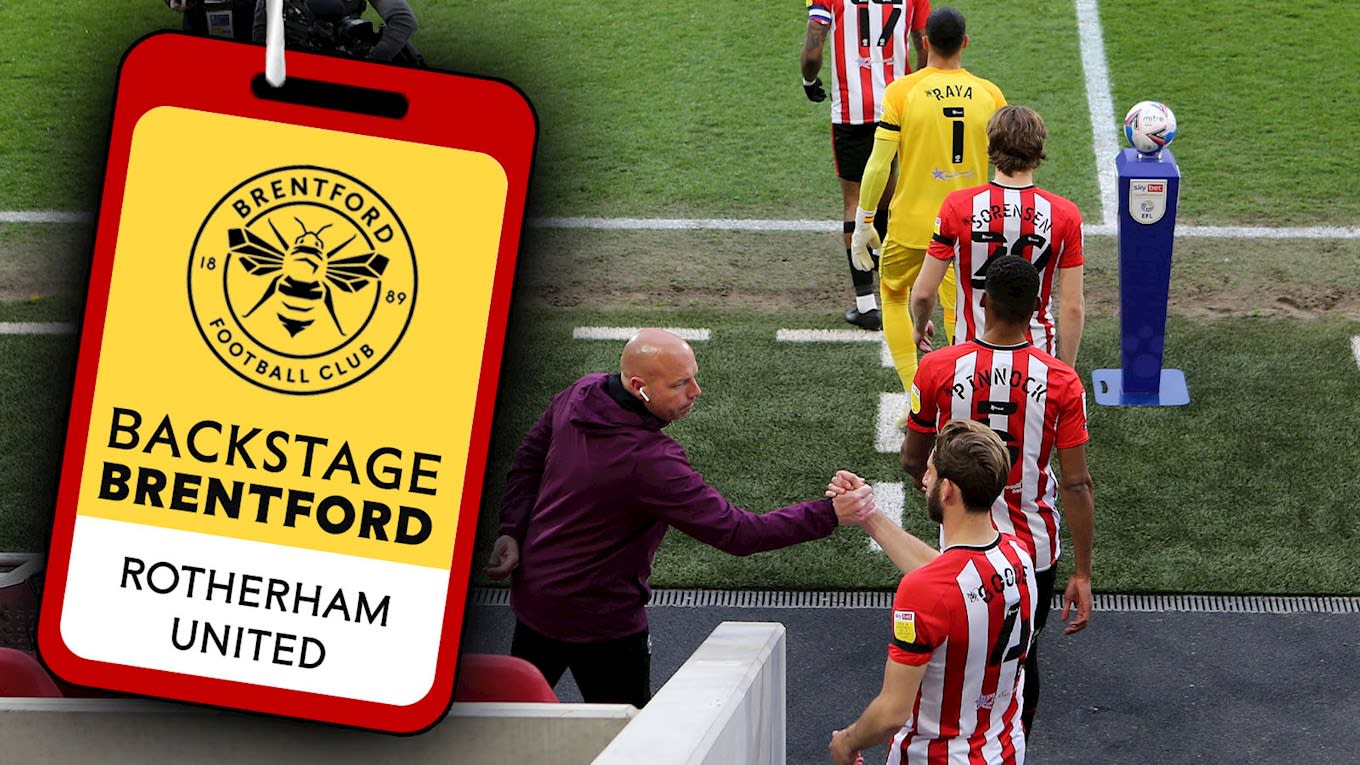 Backstage Brentford: Rotherham United