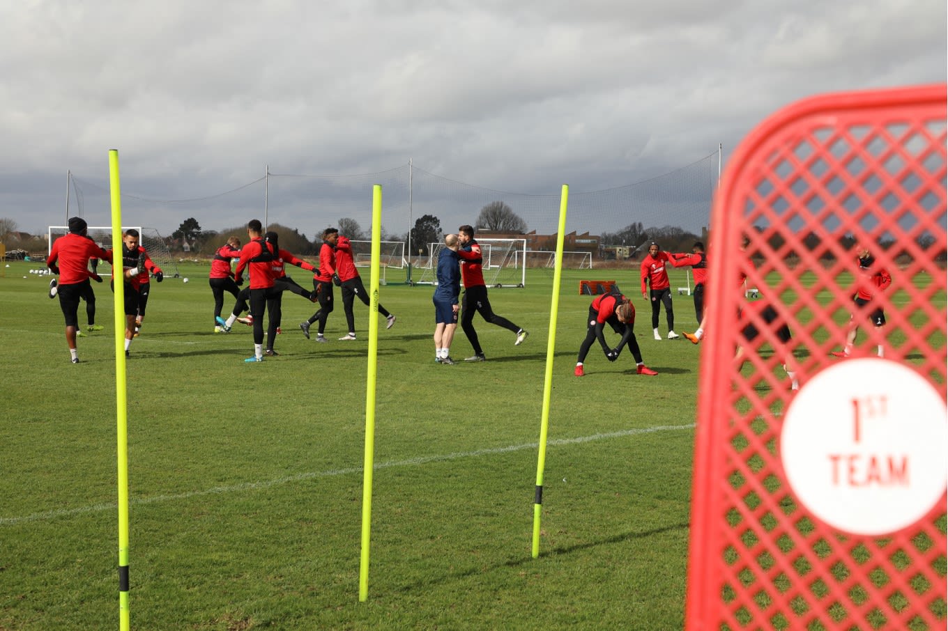 First Team Training: Pre SUFC