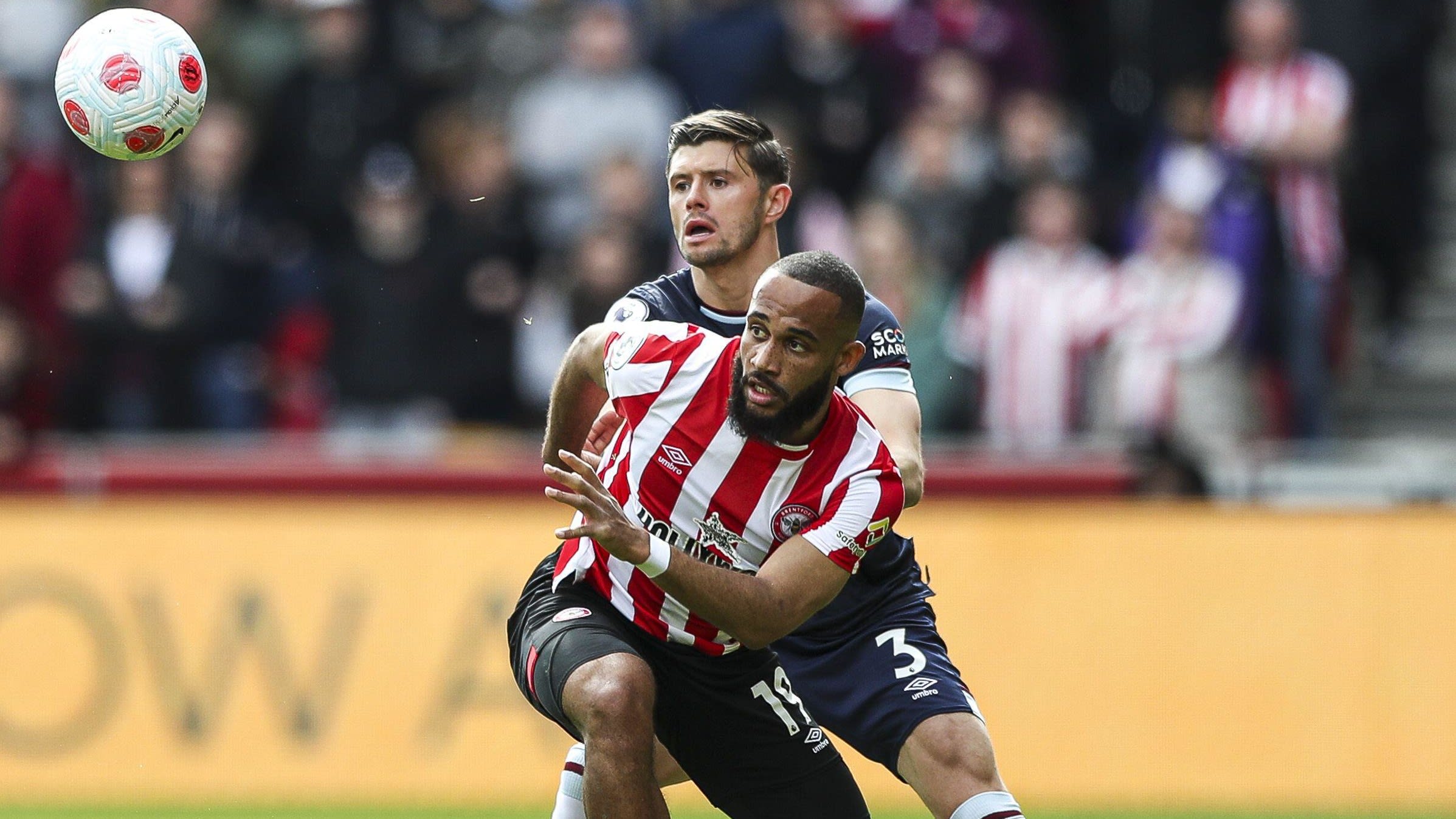Bryan Mbeumo Brentford v West Ham