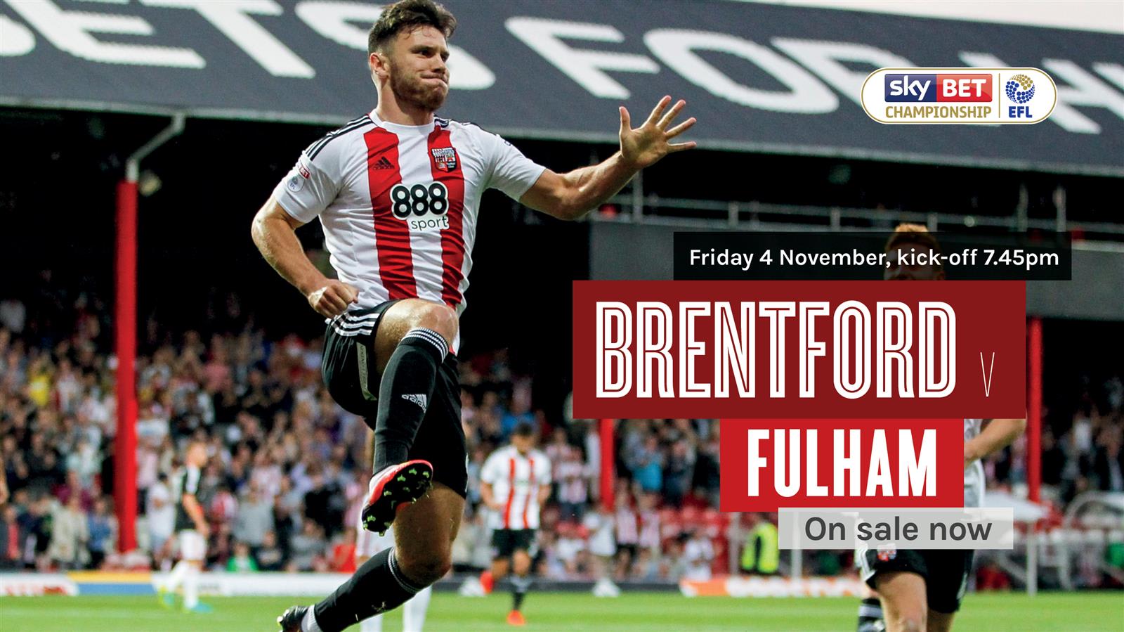 Fulham tickets on sale until kick-off this evening