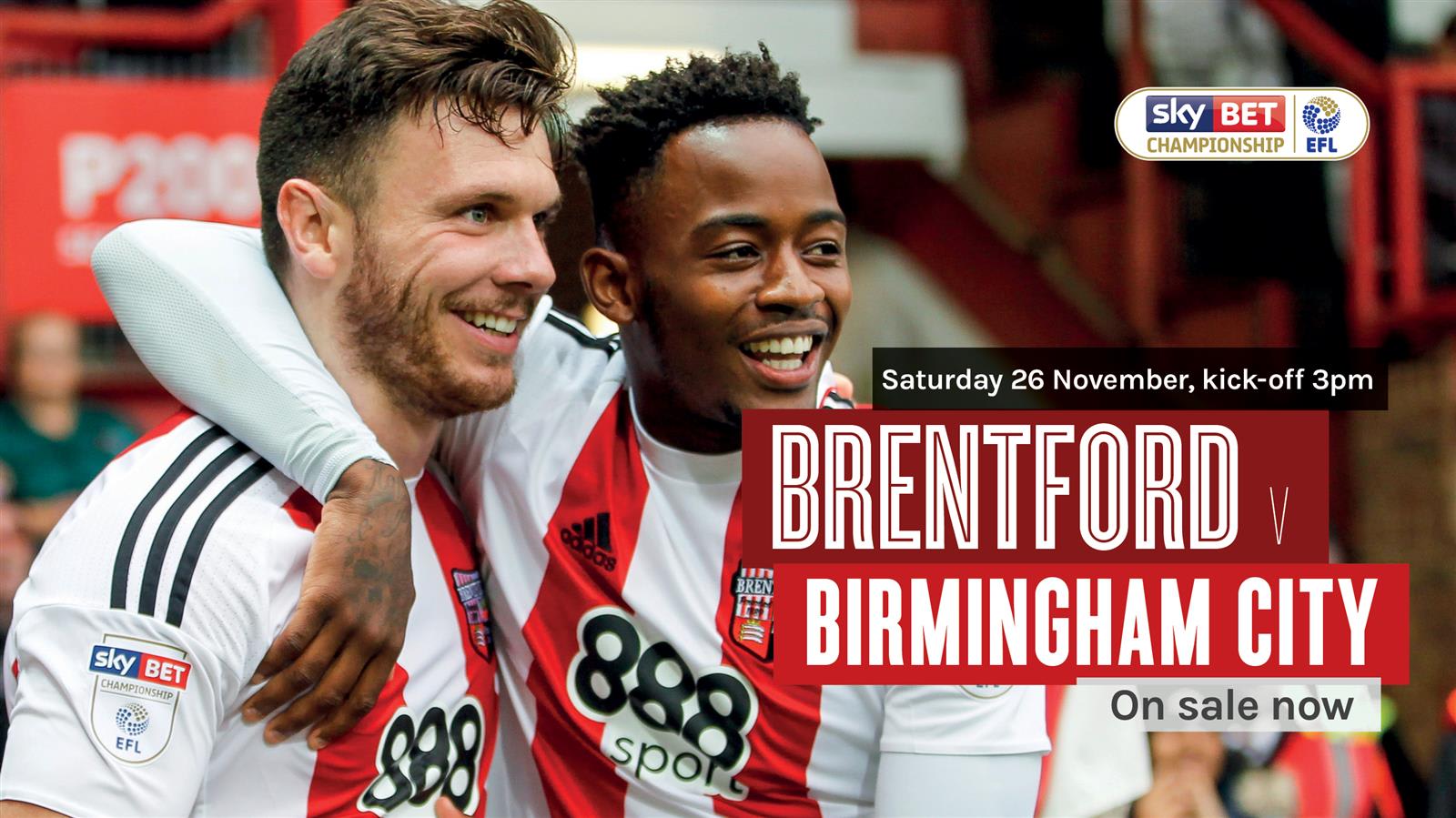 Birmingham City tickets on sale until kick-off