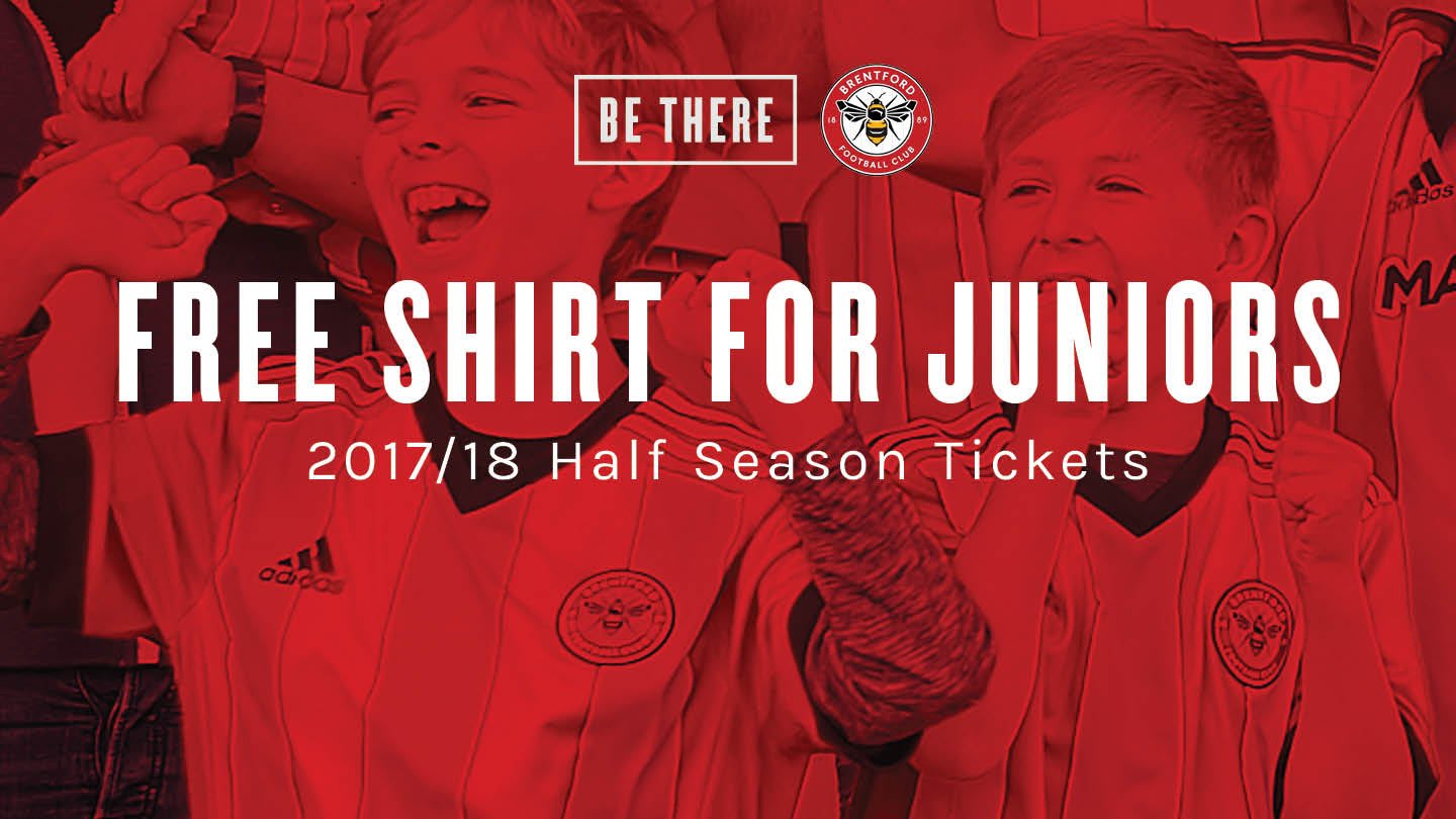 Junior Half Season Ticket only £49