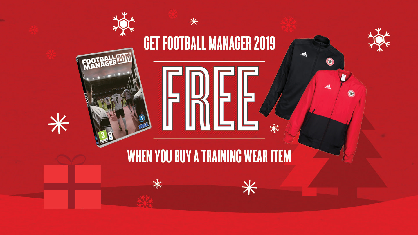 Football Manager and Training Wear for Christmas