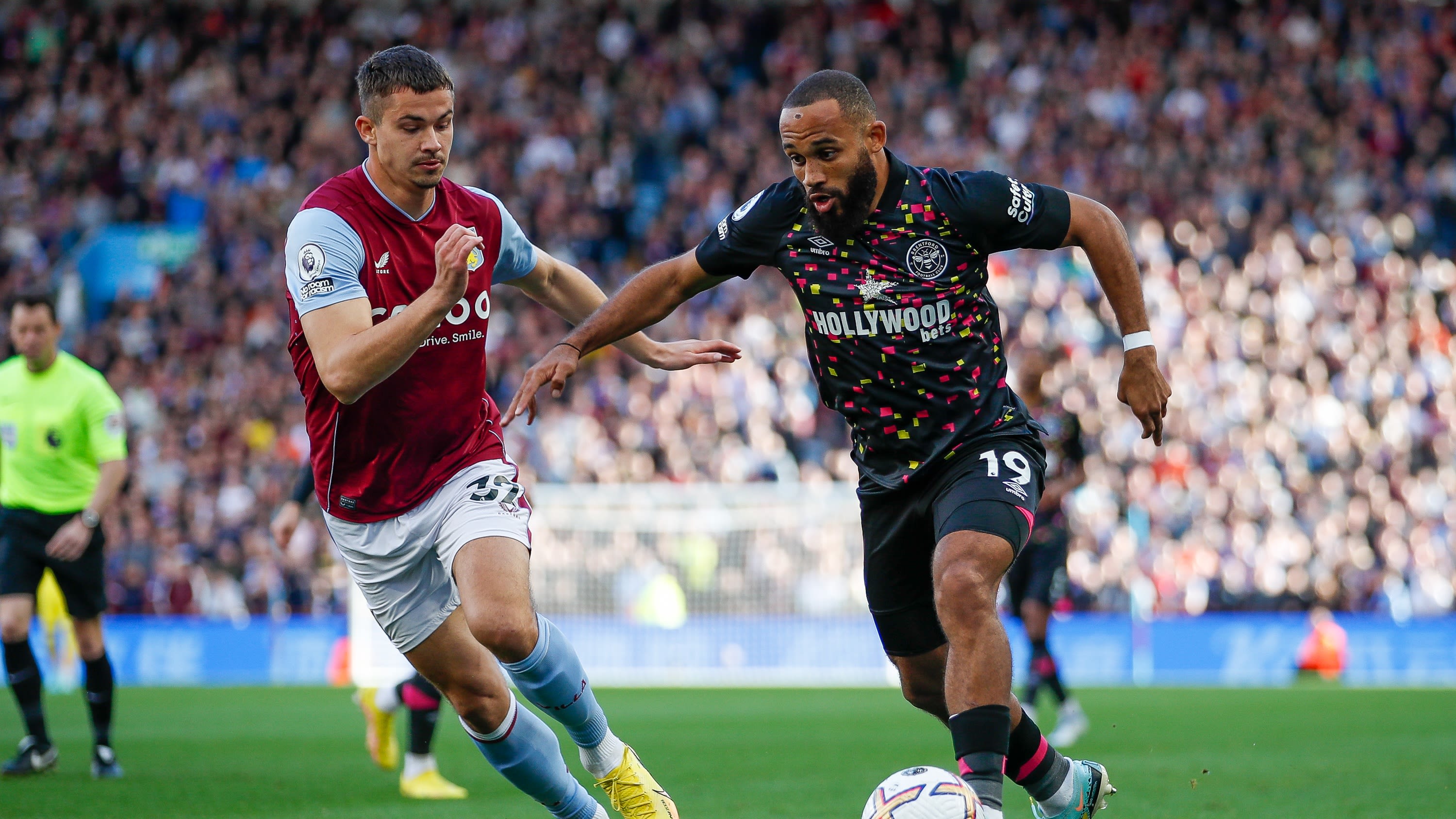 Bryan Mbeumo Aston Villa v Brentford