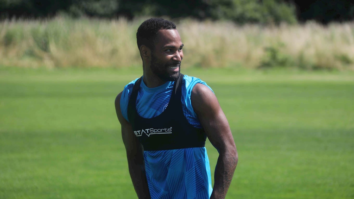 Rico, Marcus, and Halil back in training