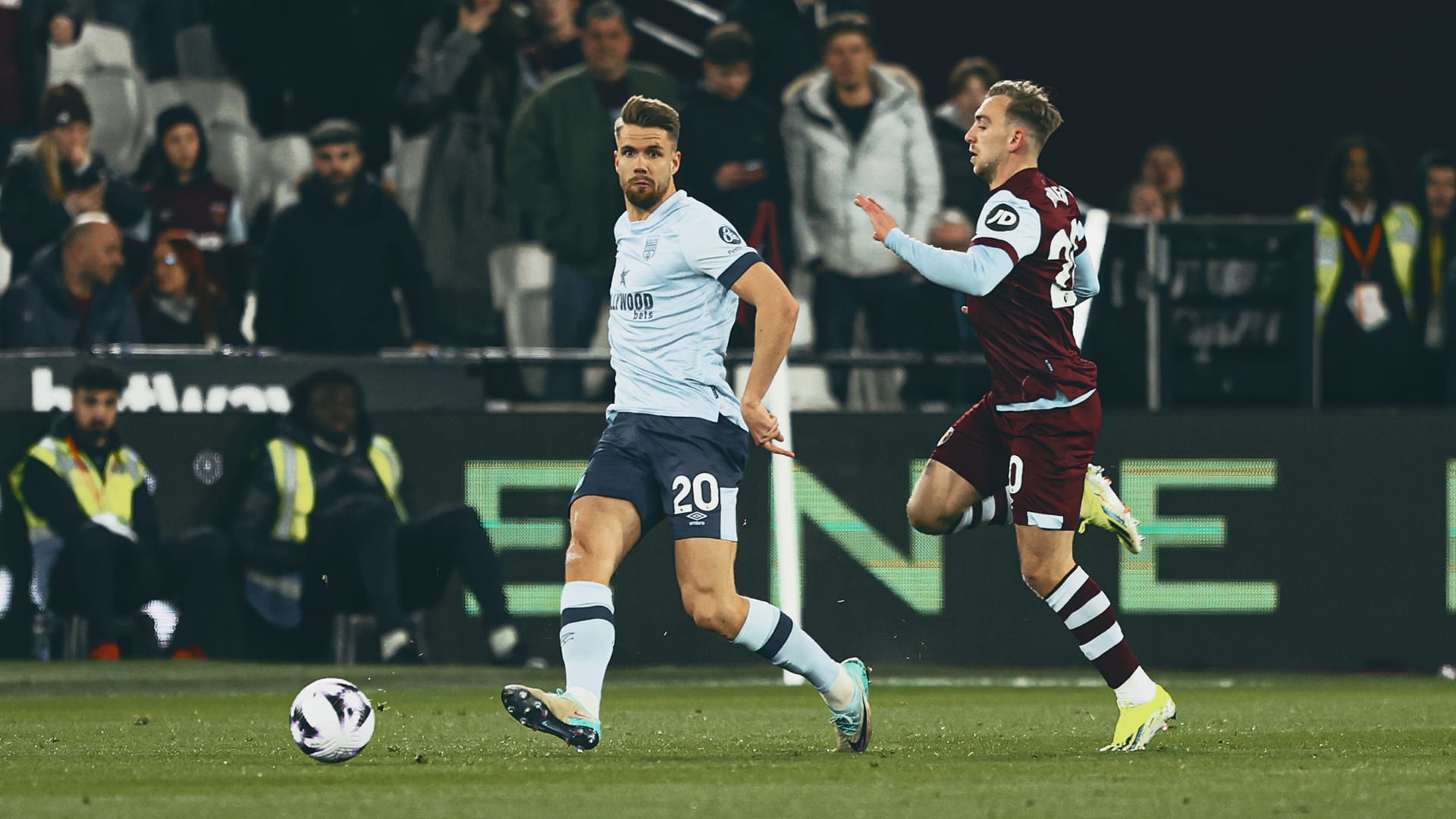 Ajer v West Ham 