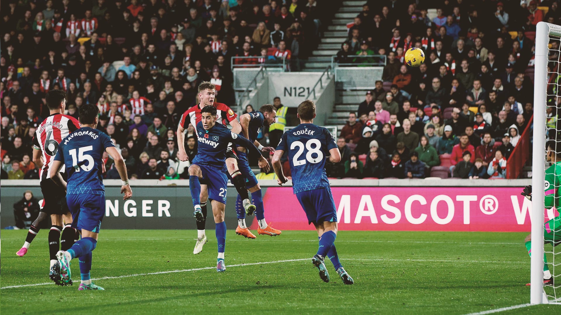 Collins goal v West Ham (report hero)