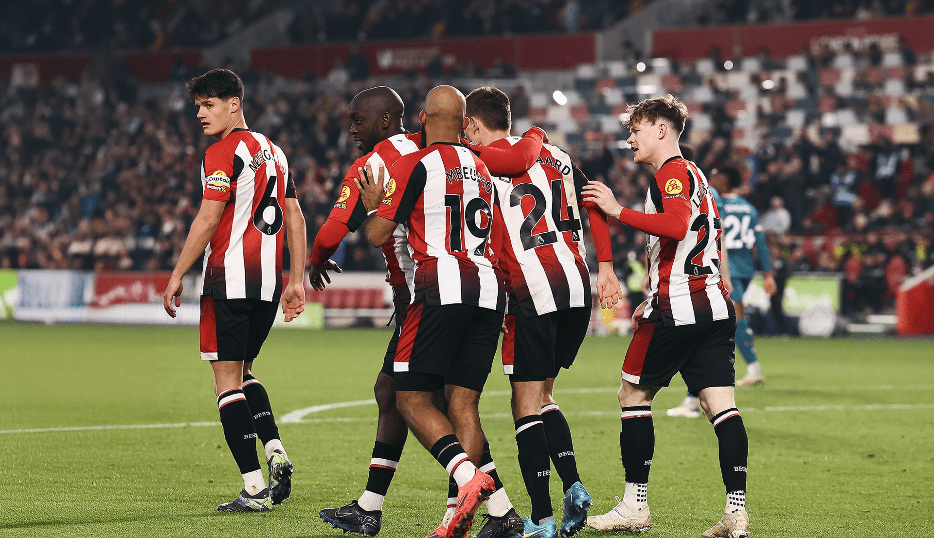Brentford celebrate