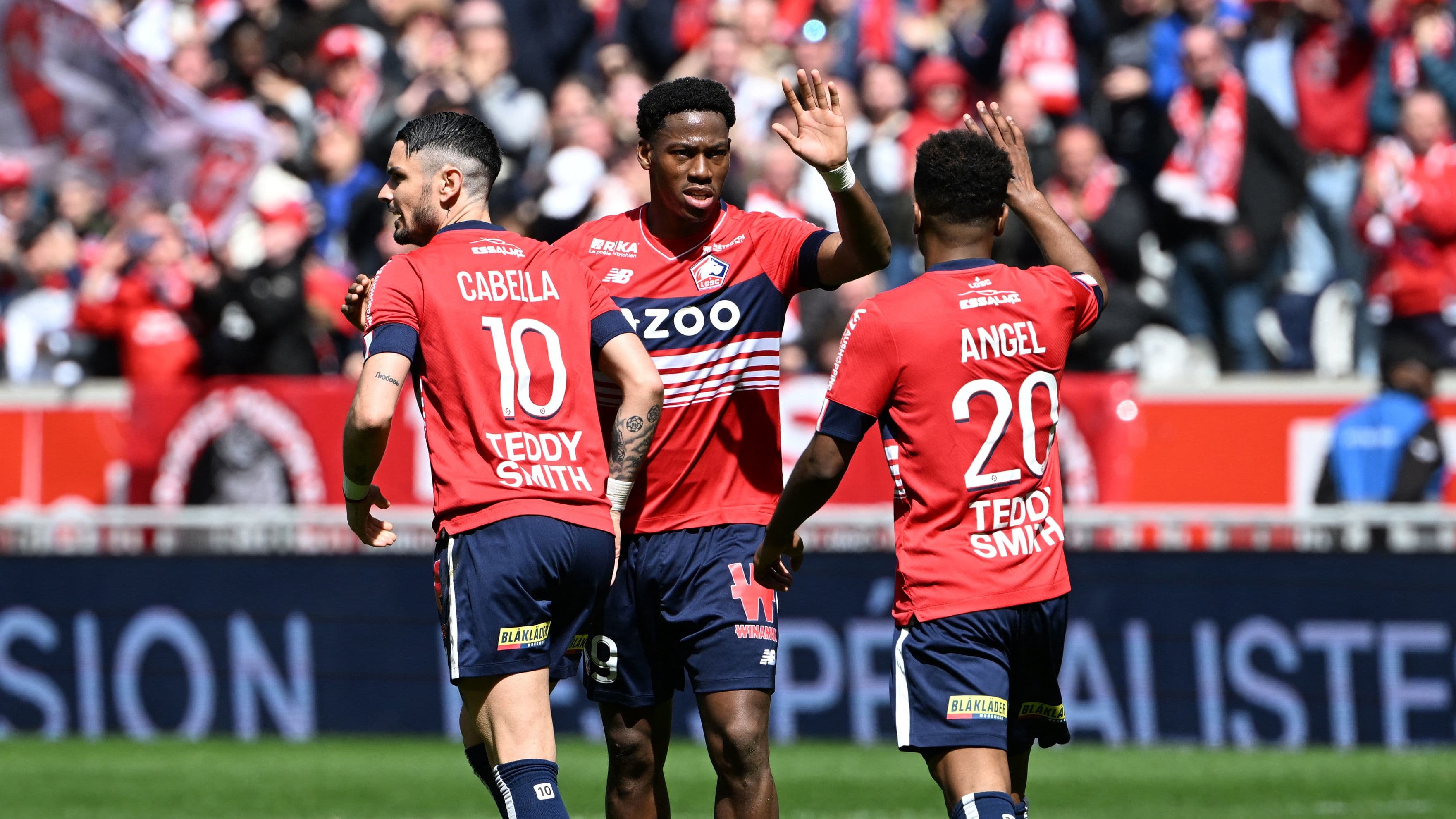 Lille players