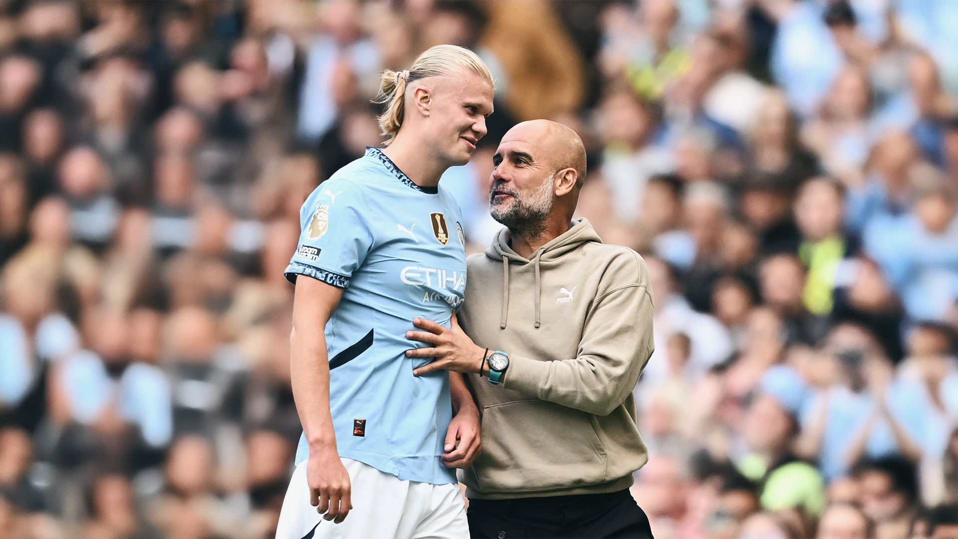 Haaland and Guardiola