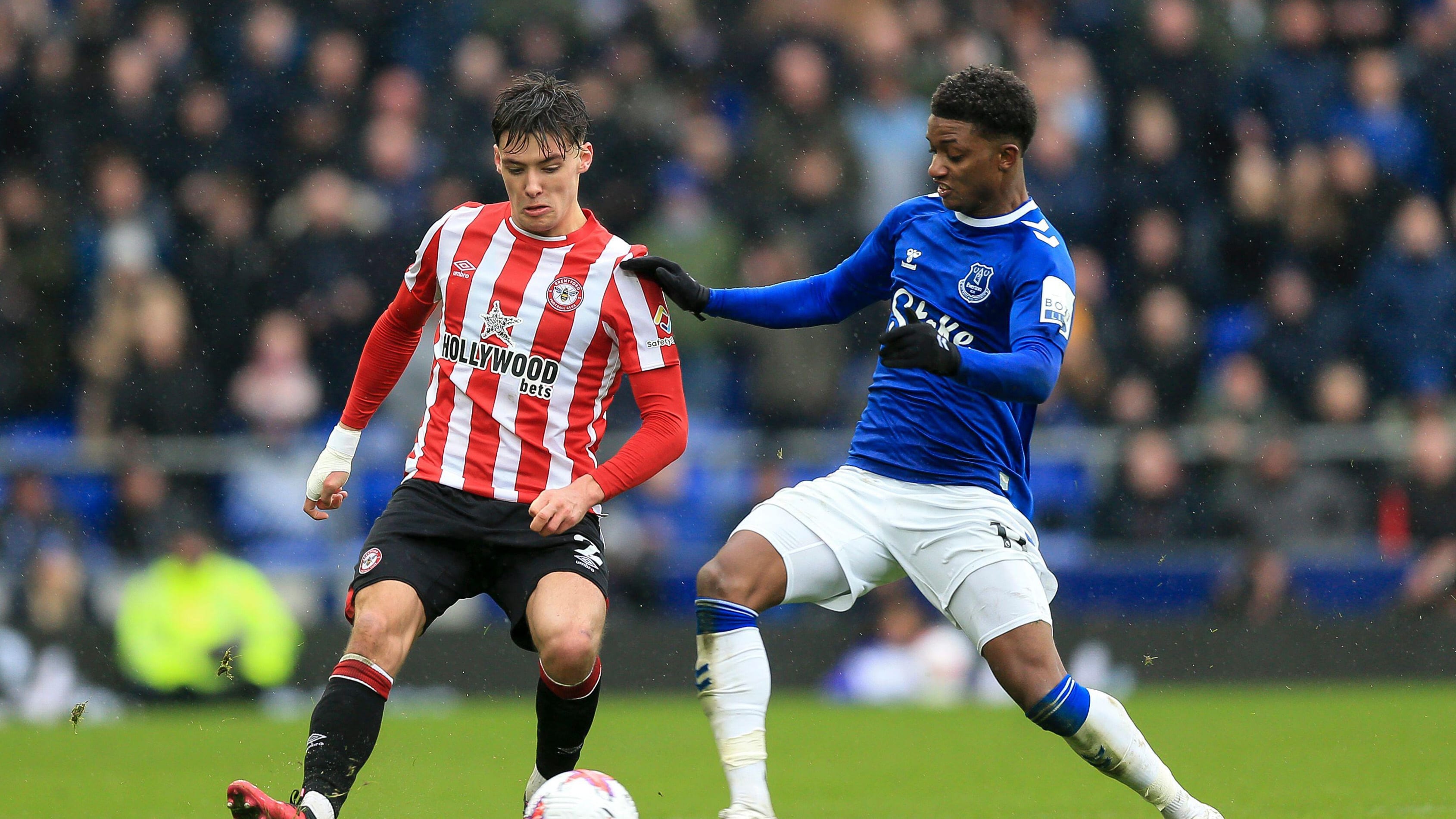Aaron Hickey v Everton (reaction hero)