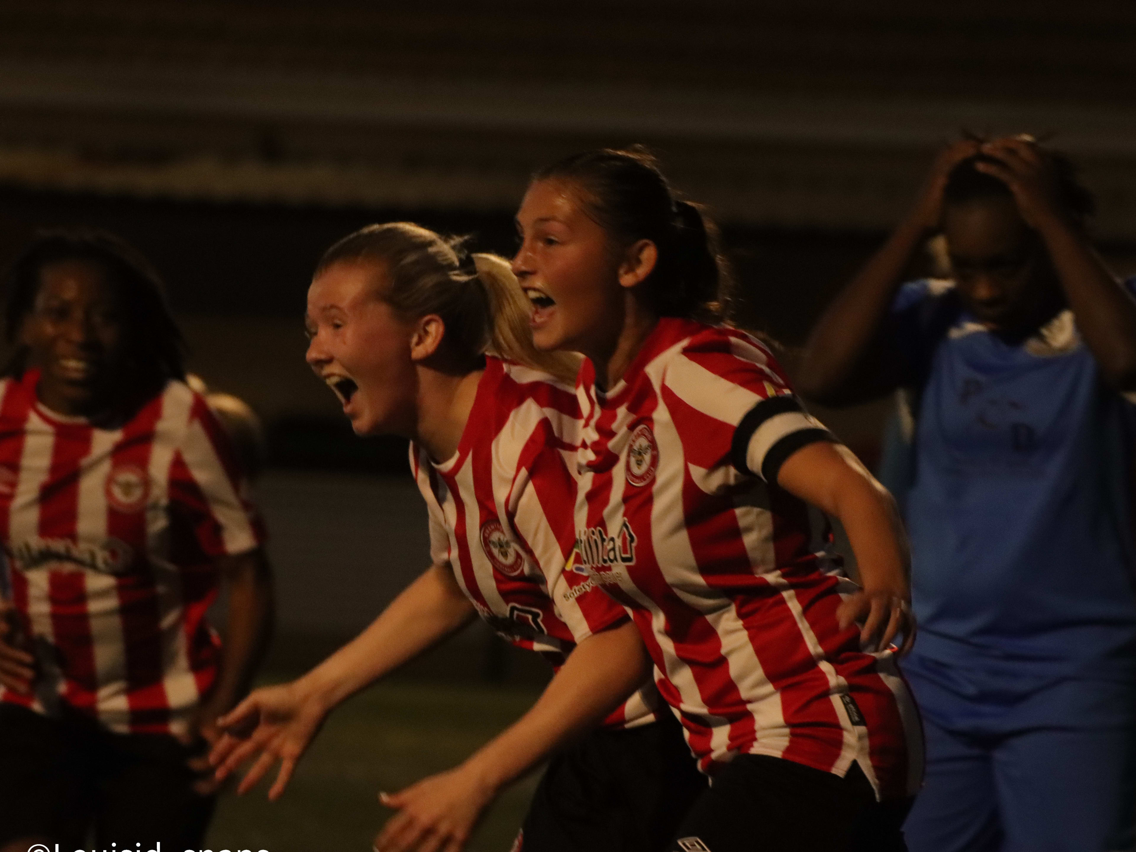 Orla MCcomb goal celebration
