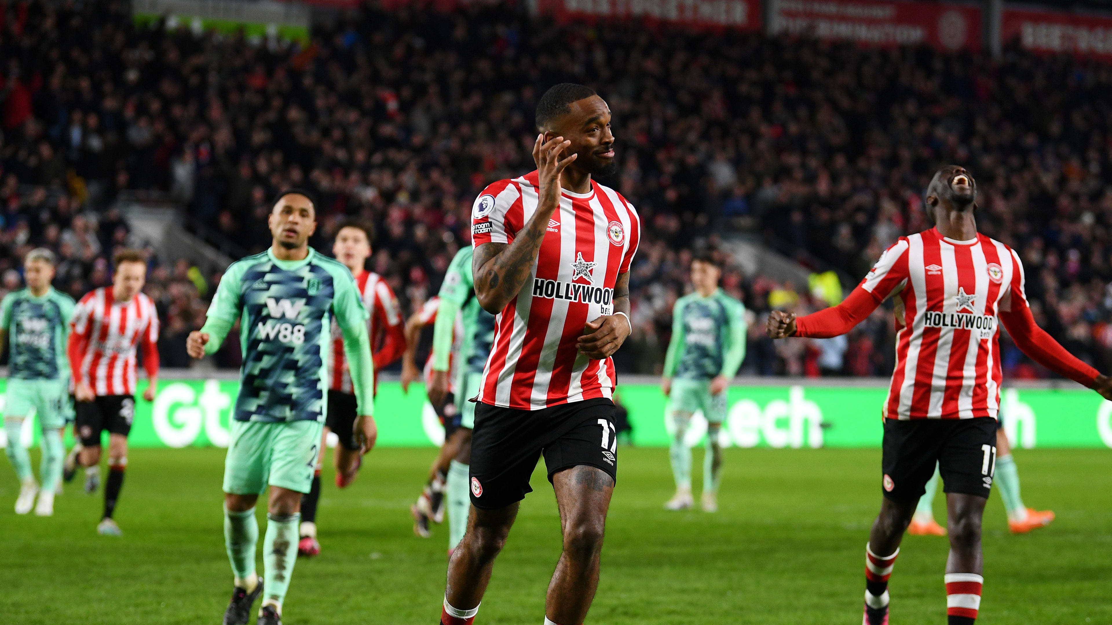 Ivan Toney, Brentford v Fulham (match report hero)