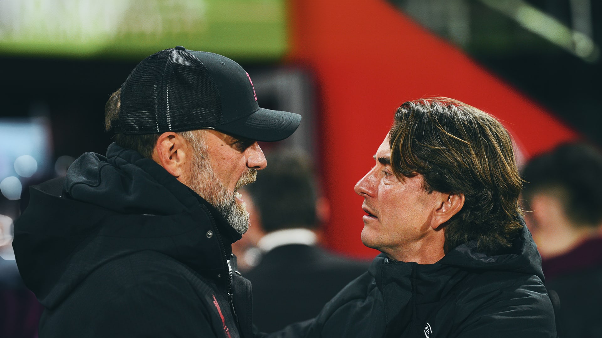 Jurgen Klopp and Thomas Frank
