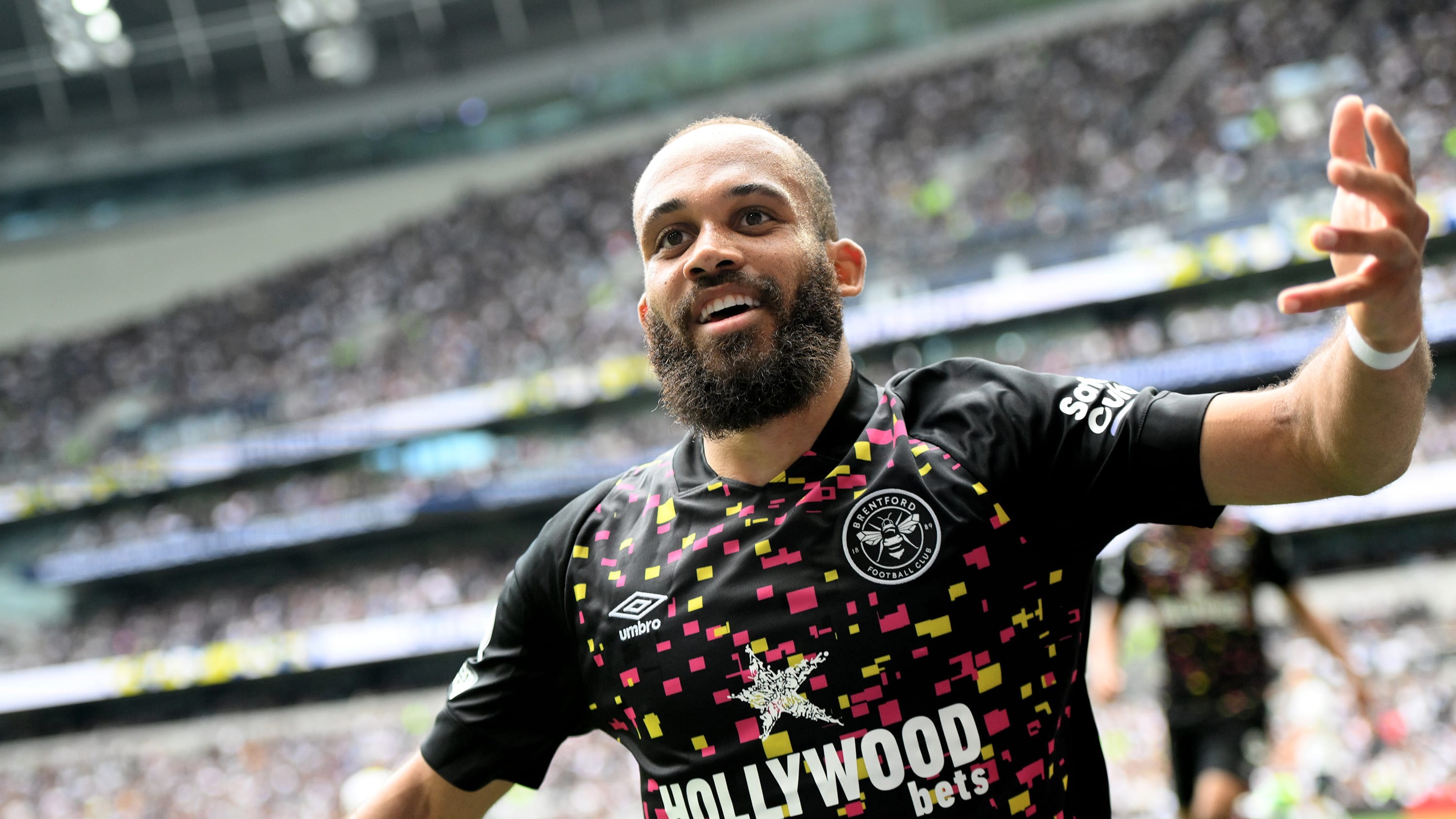 Bryan Mbeumo v Spurs (reaction hero)