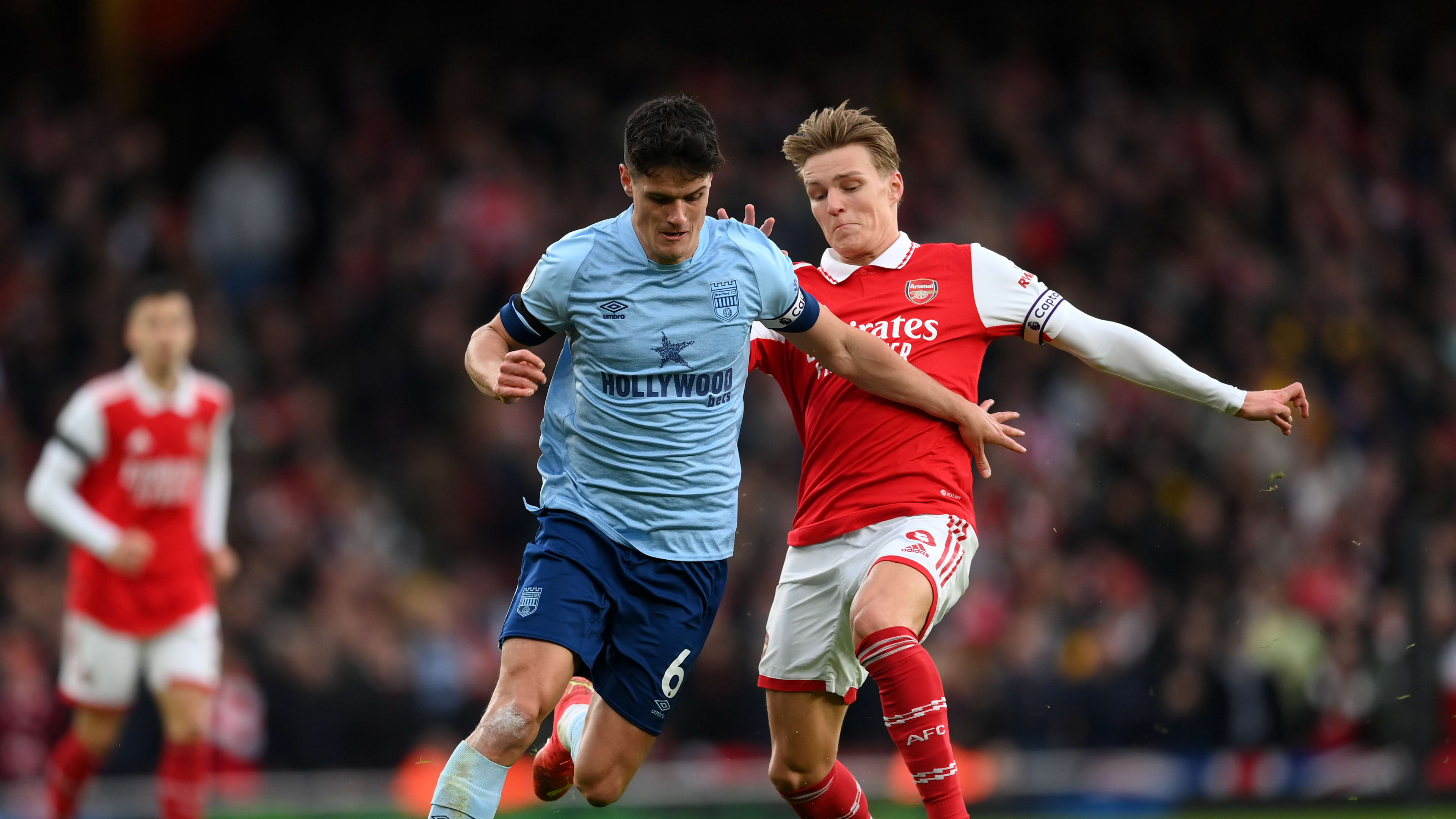 Christian Norgaard v Arsenal (reaction hero)
