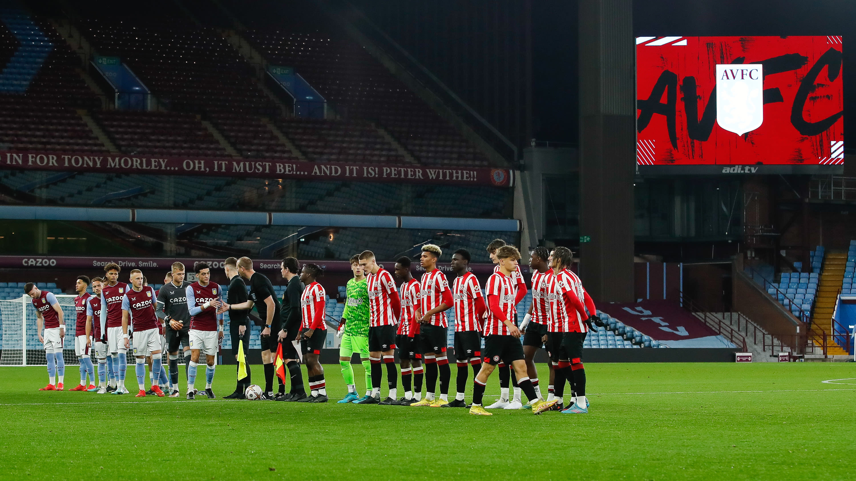 Aston Villa Under-18s vs Brentford Under-18s