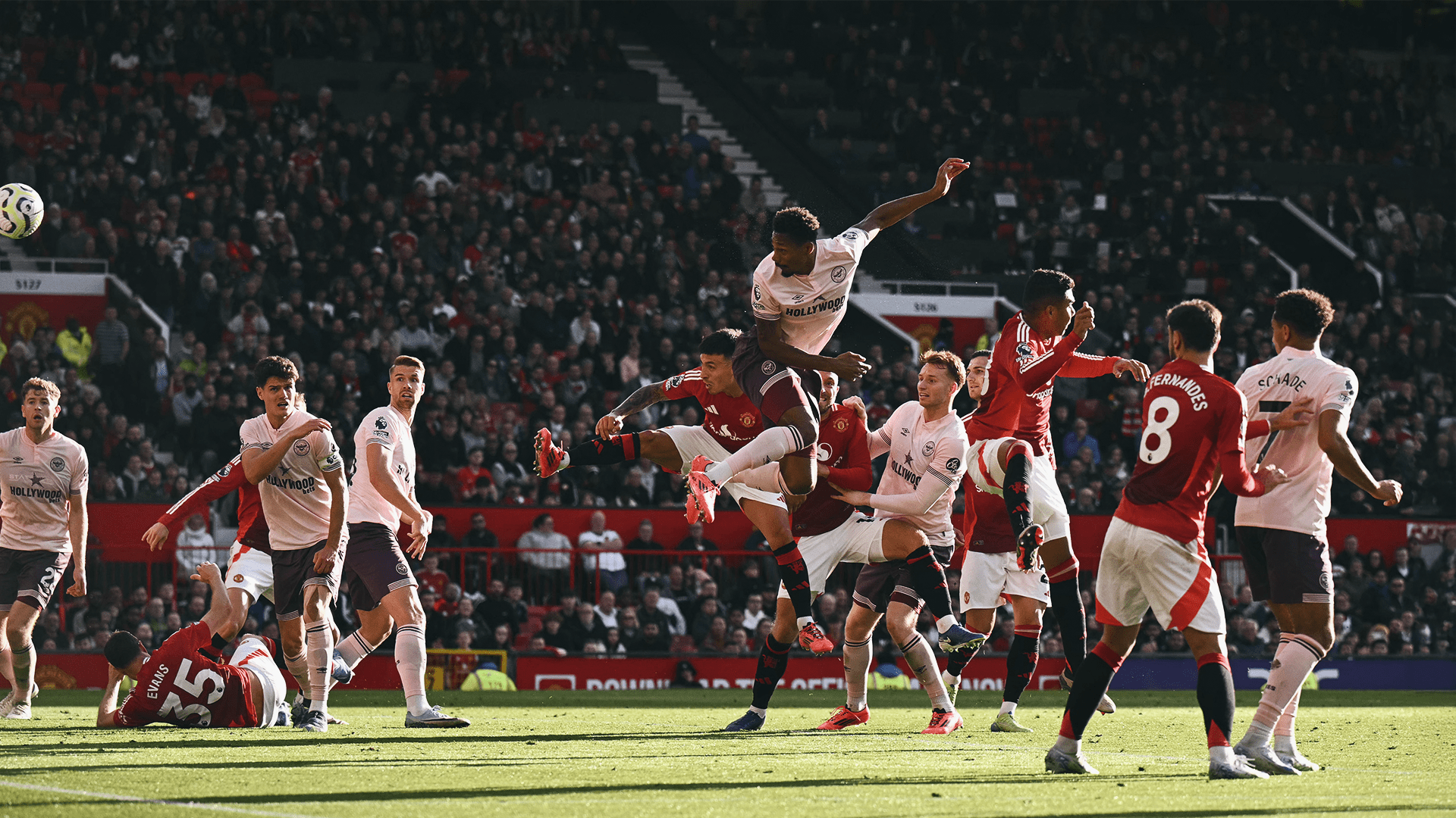 Pinnock header v Man Utd