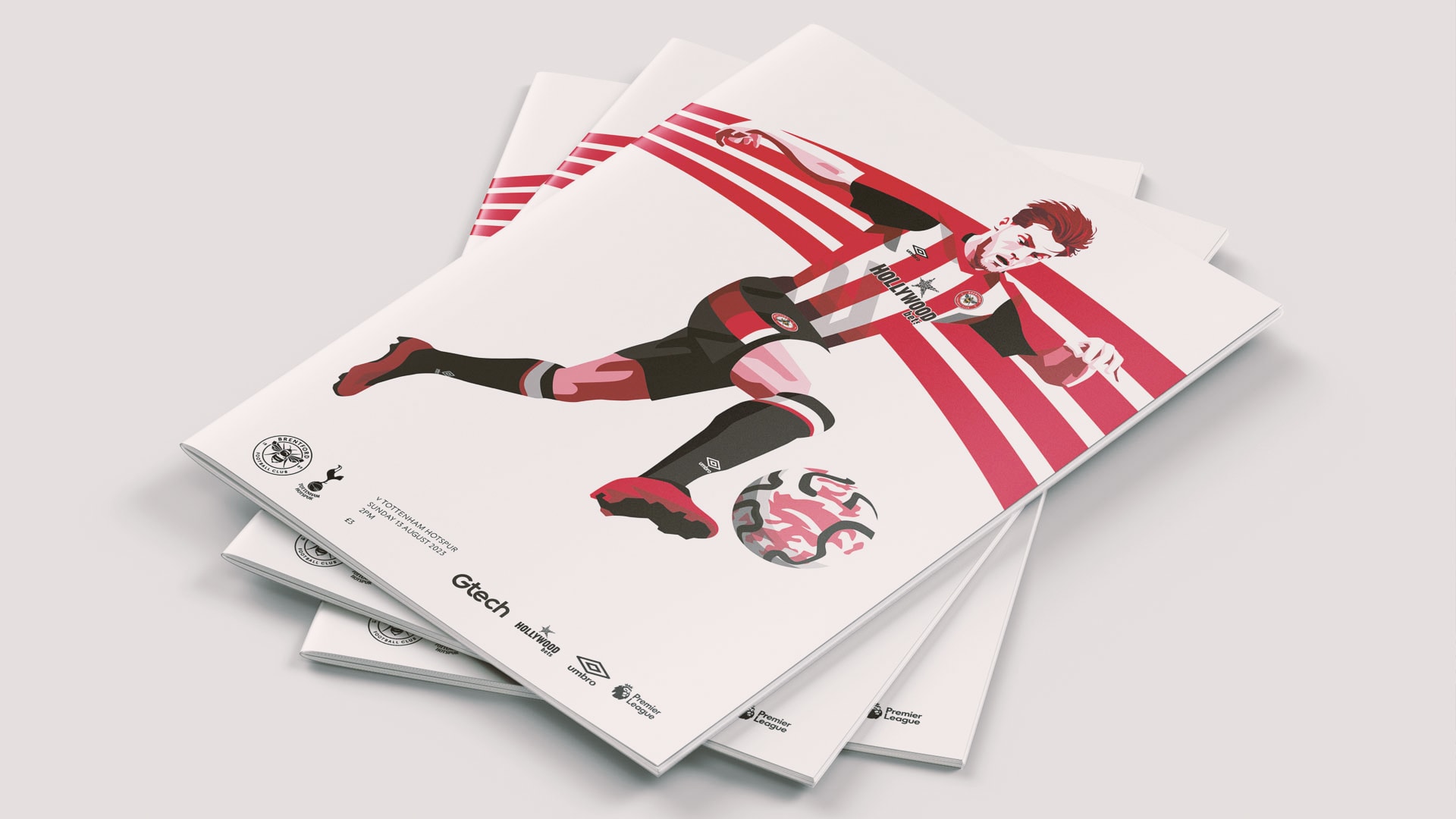 Tottenham programme cover