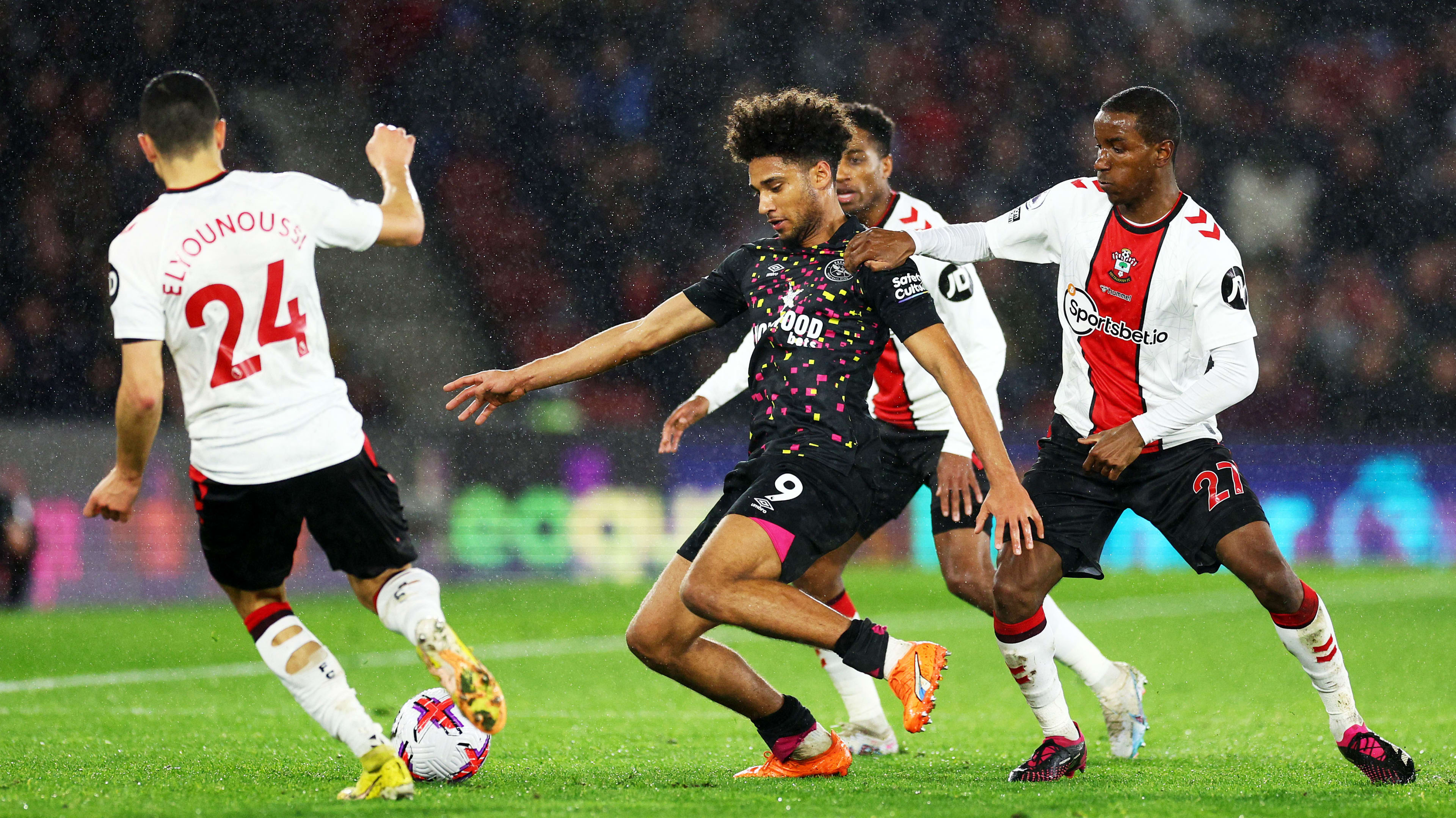 Kevin Schade v Southampton (reaction hero)