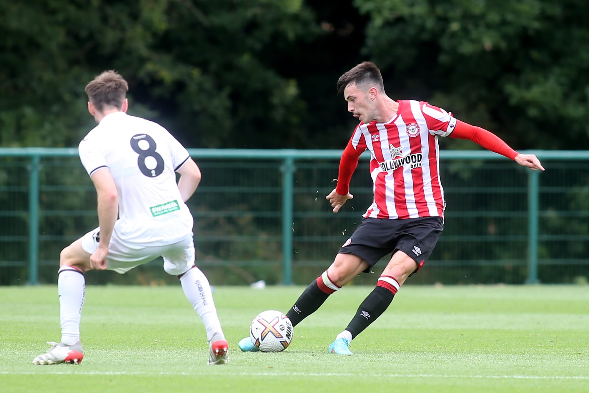 Alex Gilbert netted his second of pre-season