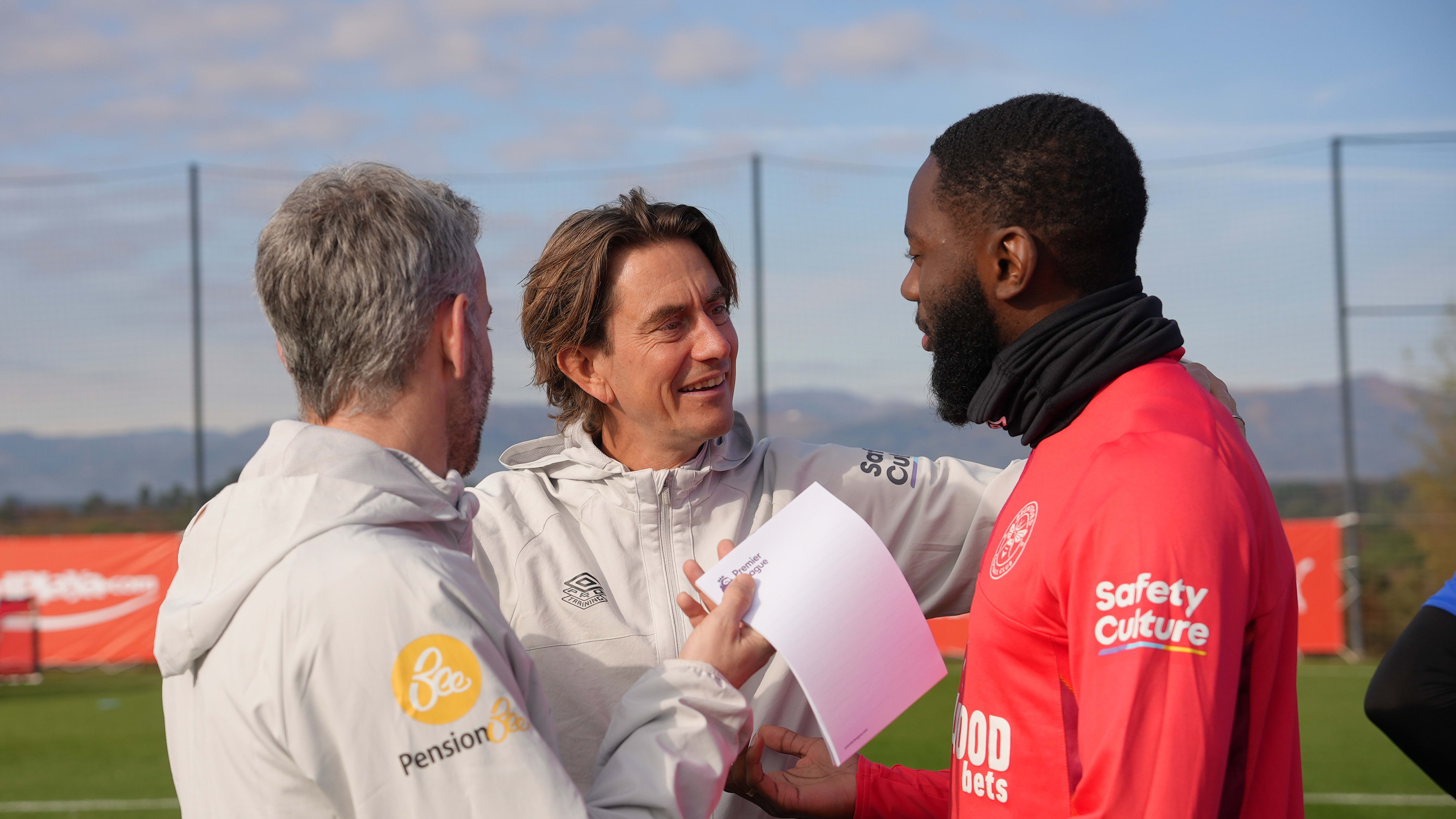 Thomas Frank, Josh Dasilva, Kevin O'Connor 