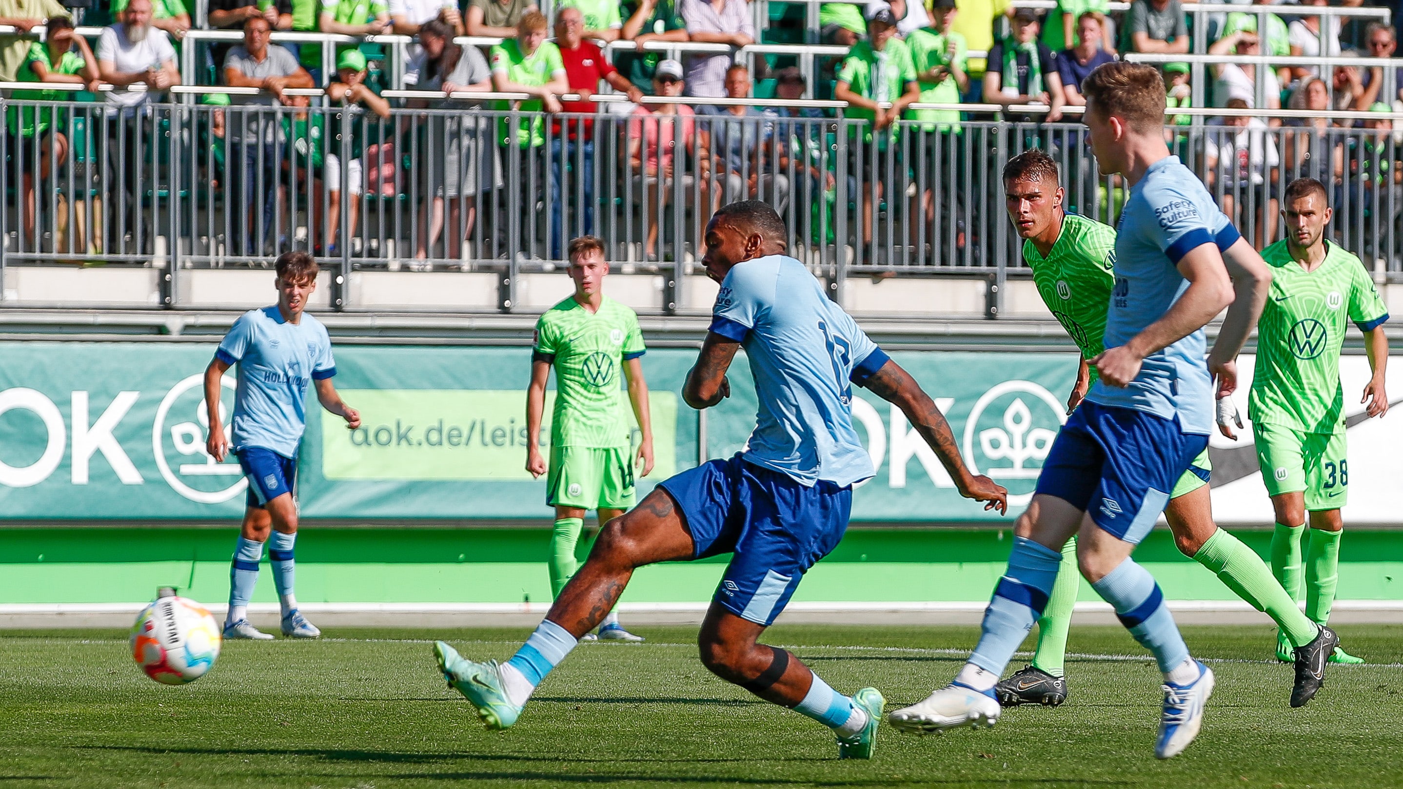 Ivan Toney's goal was ruled out by the linesman