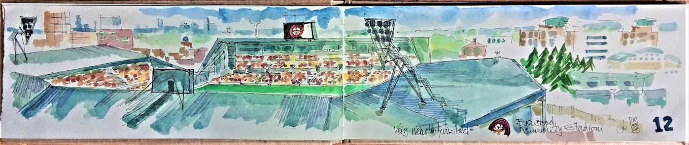 More sketches of stadium produced