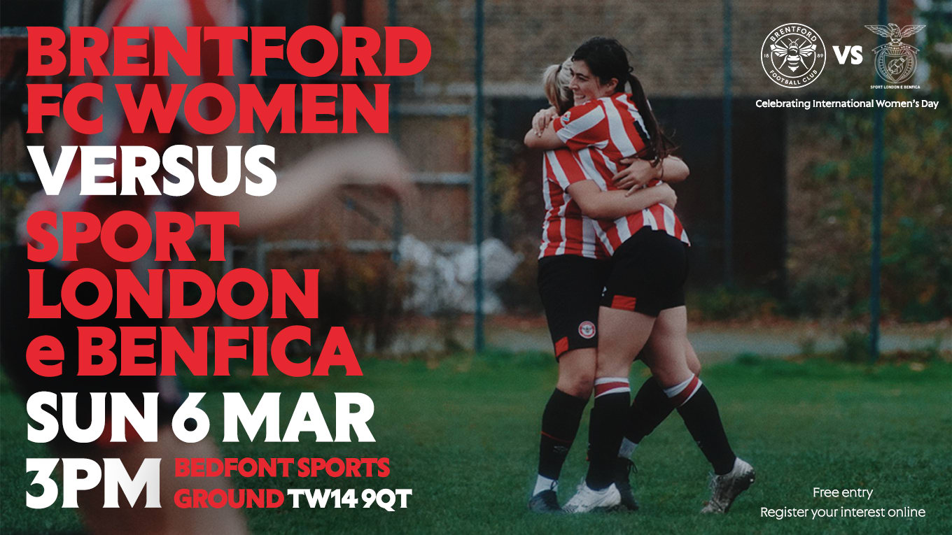 Come and support Brentford FC Women on Sunday