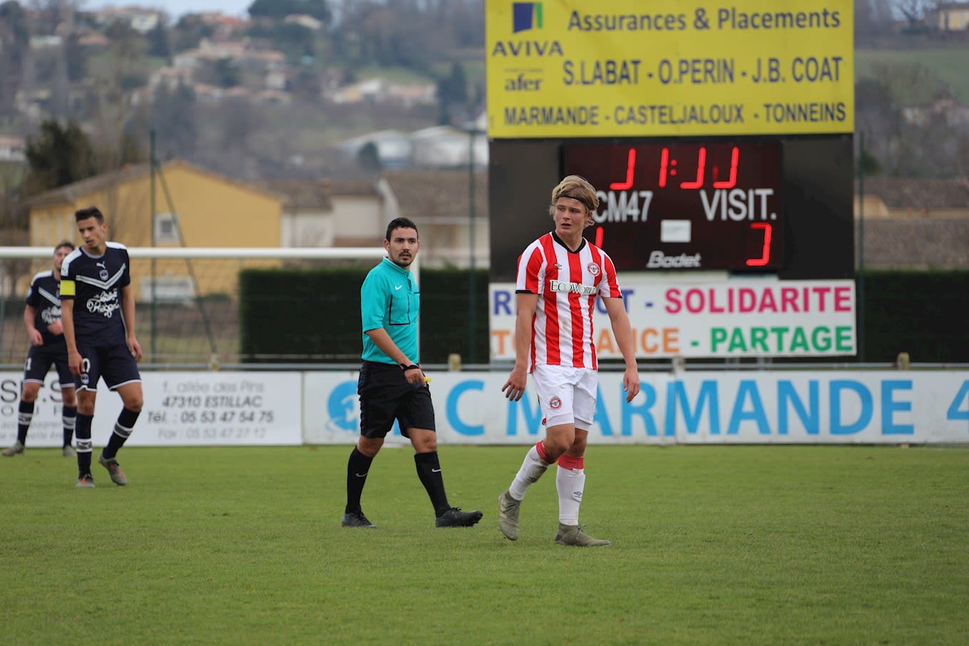 Match Report and Match Action: Bordeaux XI 3 Brentford B 1