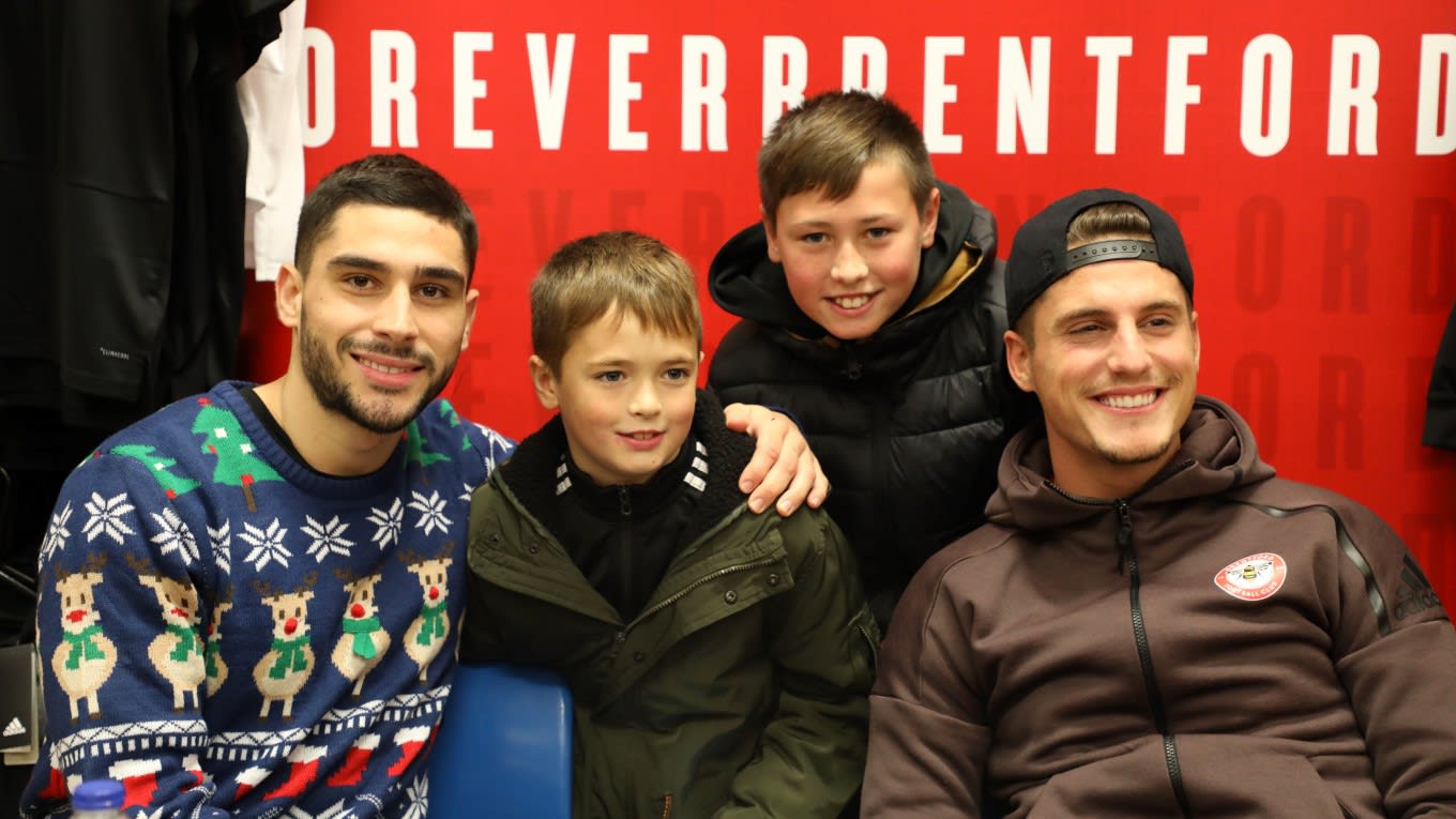WATCH: Christmas comes to Griffin Park