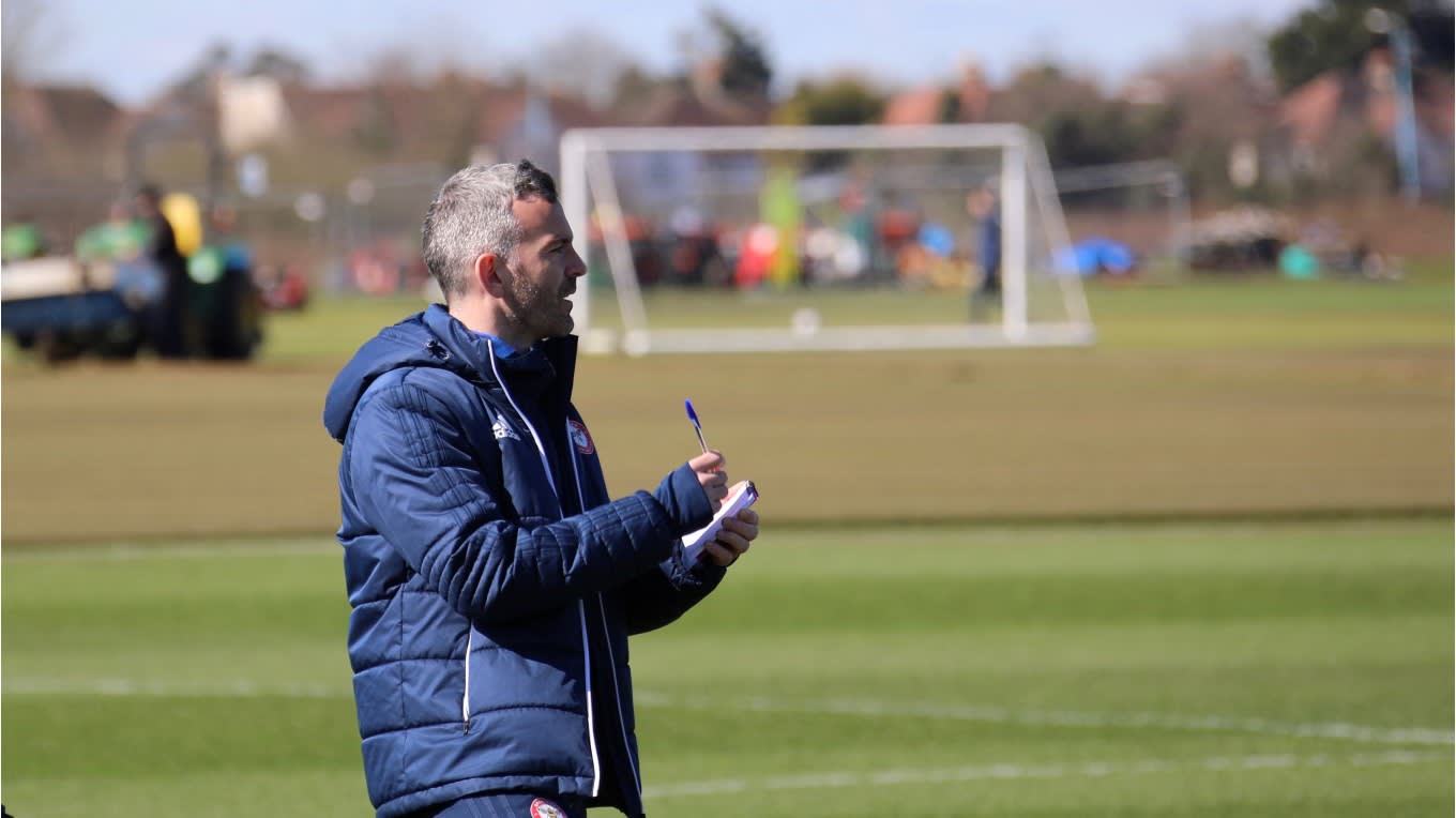 Kevin O'Connor on the first week of pre-season training