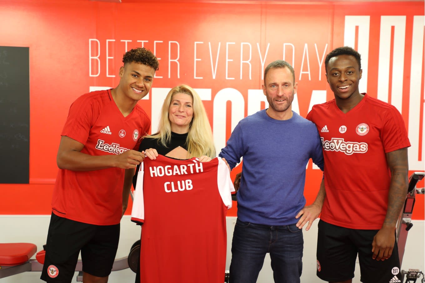 Brentford Football Club get into shape with the Hogarth Club