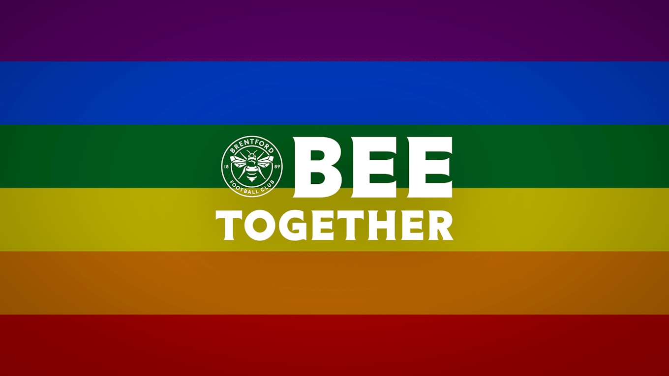 Brentford come out for Pride 