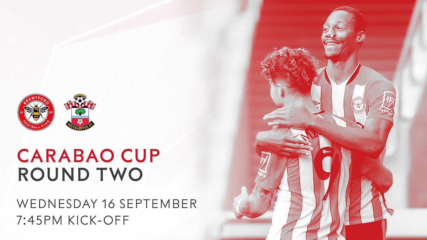 Southampton v Brentford Carabao Cup details confirmed