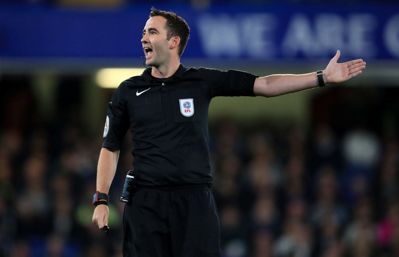 Chris Kavanagh will take charge of Saturday's Play-Off Final